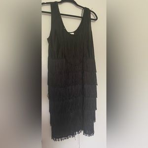 Plus size flapper dance dress